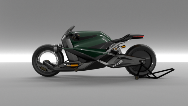 French Industrial Designer Creates the Bentley Hooligan Motorcycle 10