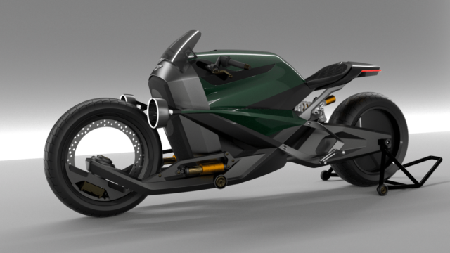 French Industrial Designer Creates the Bentley Hooligan Motorcycle 12