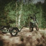 Half bike, Half Scooter - Full Time Electric Motorcycle Blasts Through Dirt Tracks 5