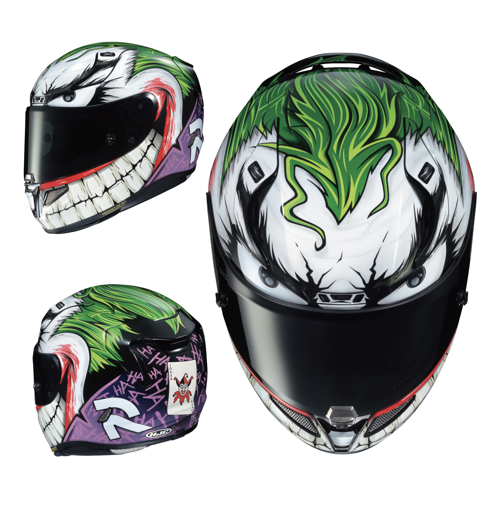 Put a big smile on your face, pick the Joker helmet | DriveMag Riders