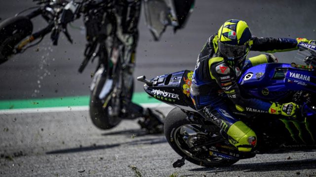 Rossi & Vinales Escape High-Speed MotoGP Crash - “Yes, it was… very, very scary” 20