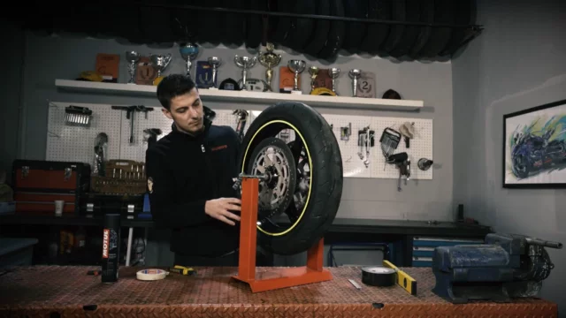 How to Balance a Motorcycle Wheel - Video Tutorial 1