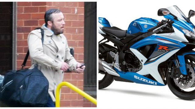 Man “attempted sex with a Suzuki motorcycle” 1