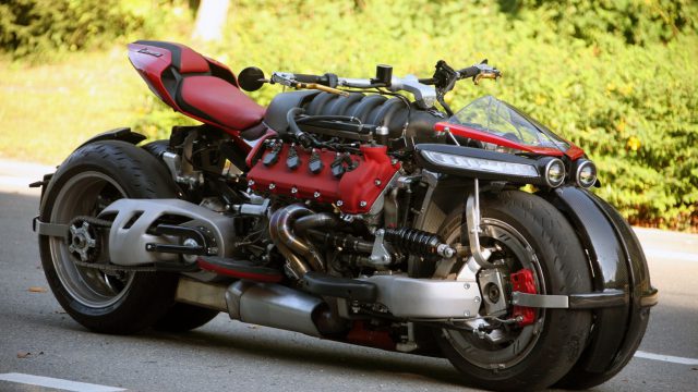 Lazareth LM 847 - a unique V8 Powered Motorcycle 3