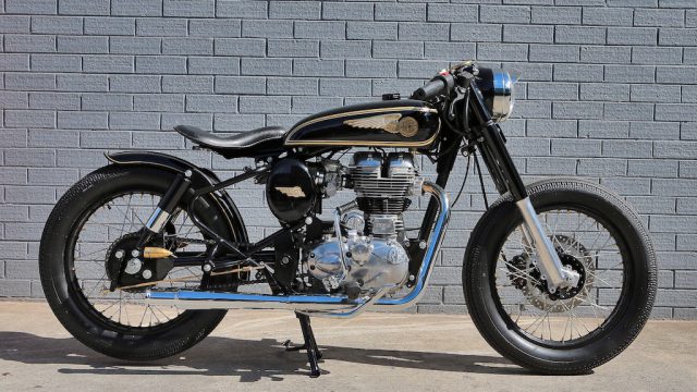 Mid Life Cycles Royal Enfield RE350 Brass Rajah Test: Indian bobber 10