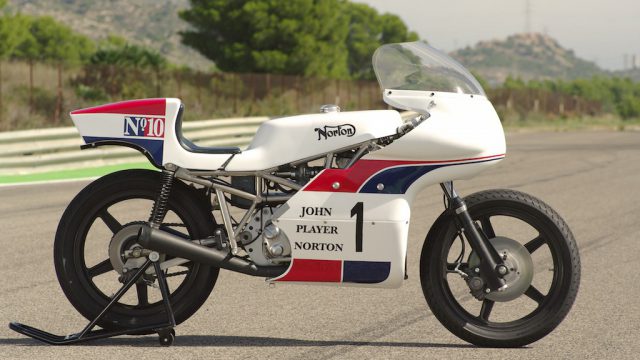 1974 John Player Norton Spaceframe racer test: Last of the Line 9