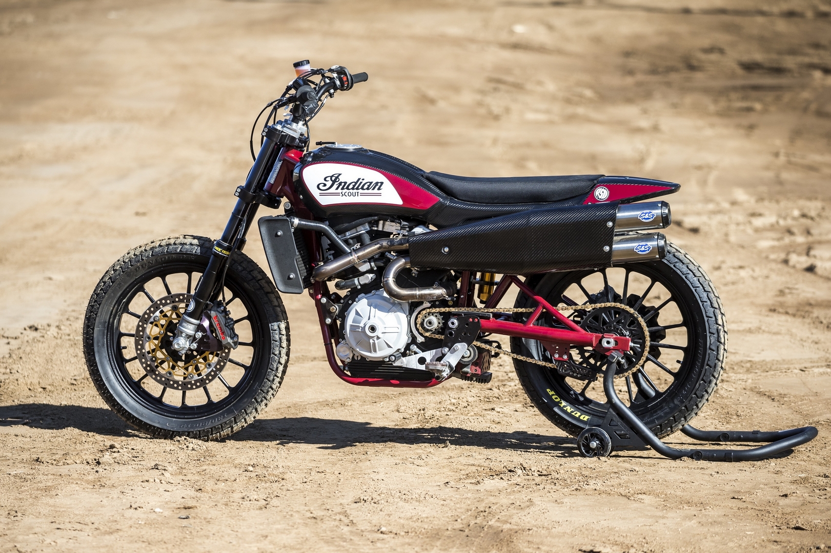 Travis Pastrana Jumps Indian Scout Ftr750 At Evel Live In July Drivemag Riders