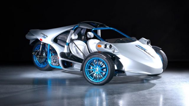 Electric Campagna T-Rex reverse trike in the works 10
