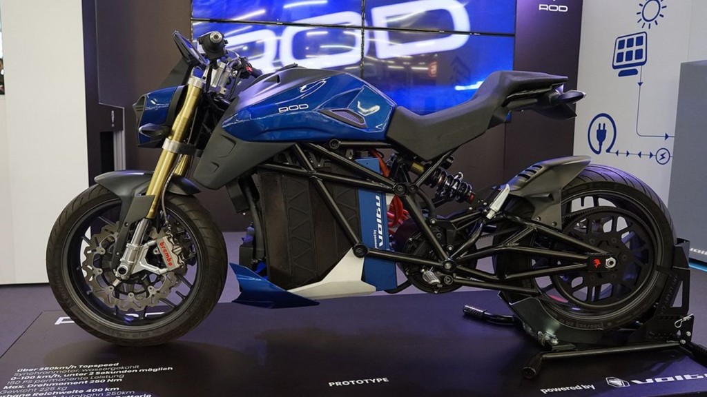 Voltu Rod 1 unveiled. 250 Nm & 155 mph naked electric motorcycle ...