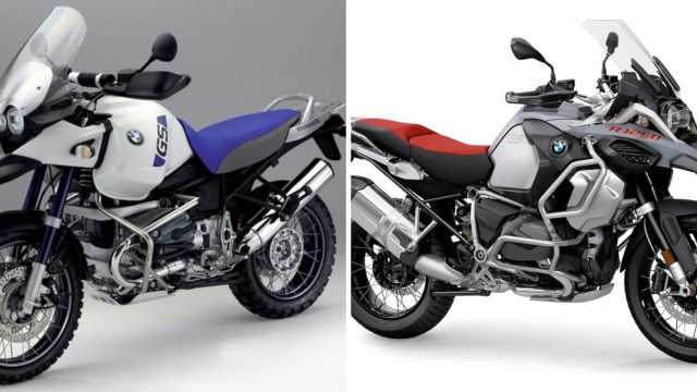 Adventure Bikes Comparison: Weight & Power. How they changed through the years 3