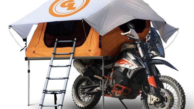 Meet the World’s First Motorcycle Roof Tent 1