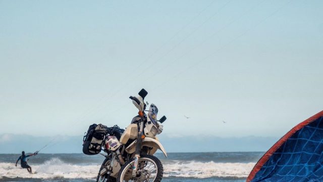 Couple Takes An Adventure Trip Through South America On Dr 650 Drivemag Riders