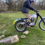 This 86 Year Old Rider Plays with his Trial Motorcycle 2