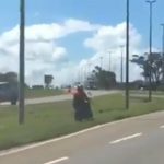 VIDEO: Motorcycle Police Chase Goes Wrong 3